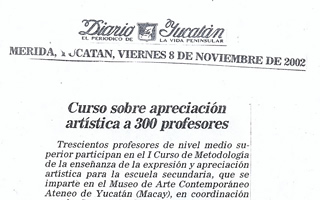 Curso sobre apreciacion