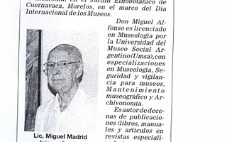 Galardon al director del Macay