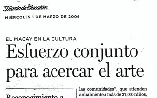 Esfuerzo conjunto para acercar el arte